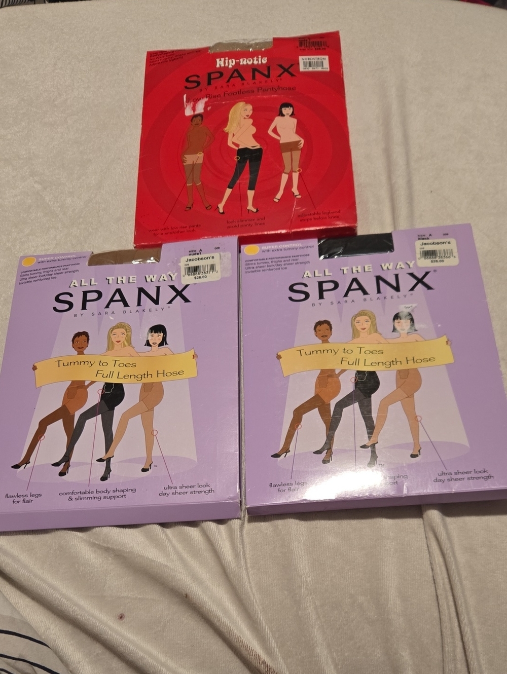 Spanx Size A 3 FOR PICE OF 2